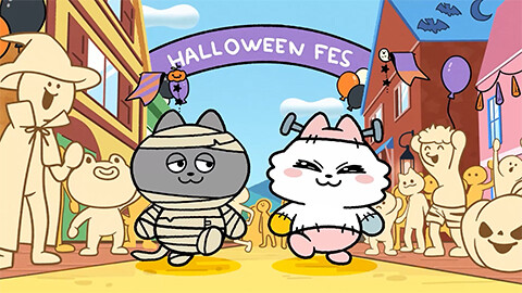 #31「ハロウィンおばけとパーティー」